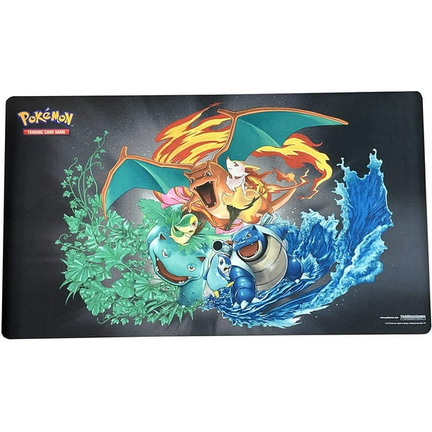 Charizard Blastoise Vensuar Premium Collection Exclusive... Pokemon Playmat